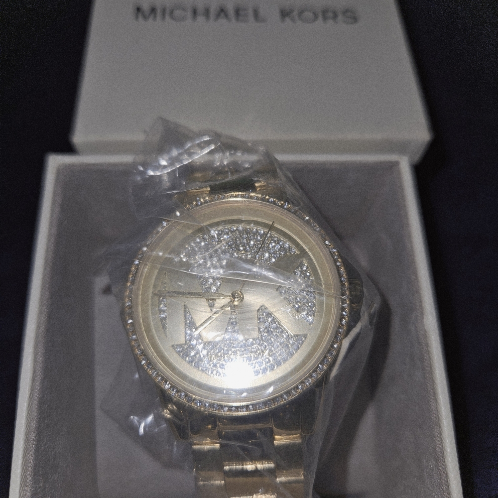 Michael Kors Women's Gold and Silver Watch